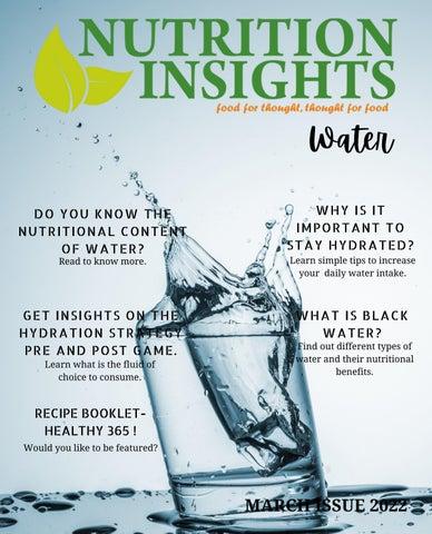Nutritional Insights: What to know Before You Sip