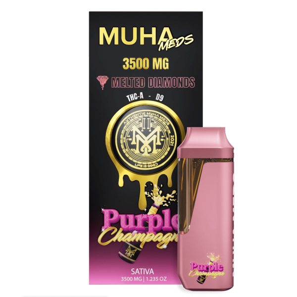 Purple Champagne muha, Purple Champagne strain