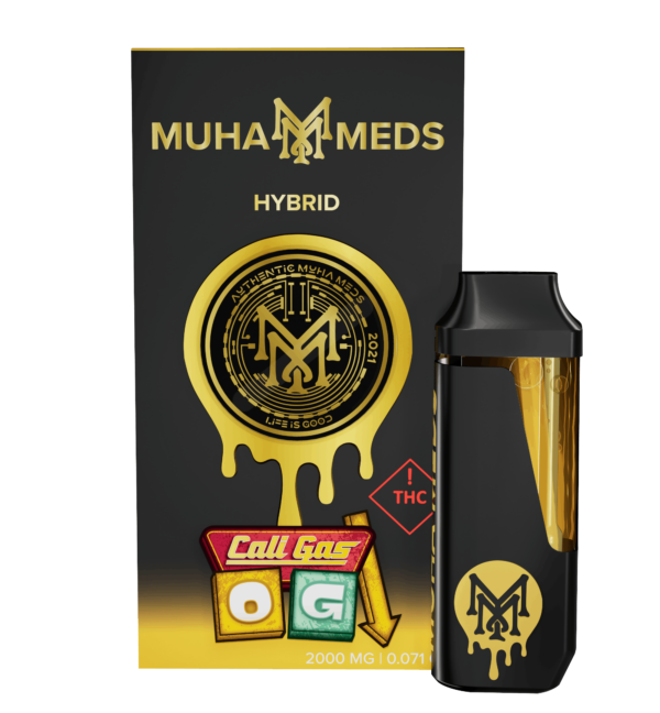Premium Cali Gas OG Muha Meds 2g - Potent Cannabis Flower for Ultimate Relaxation - Image 3