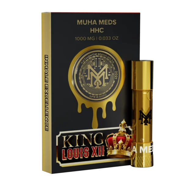 King Louis XIII Cartridge 1000mg - Premium THC Distillate for Ultimate Relaxation - Image 2