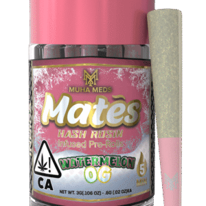 Watermelon OG Hash Rosin Mates Pre Rolls,