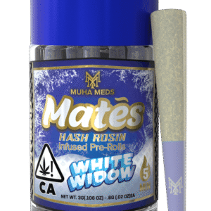 White Widow Hash Rosin Mates Pre-Rolls,